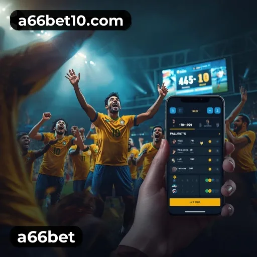 Aplicativo móvel a66bet para iOS e Android
